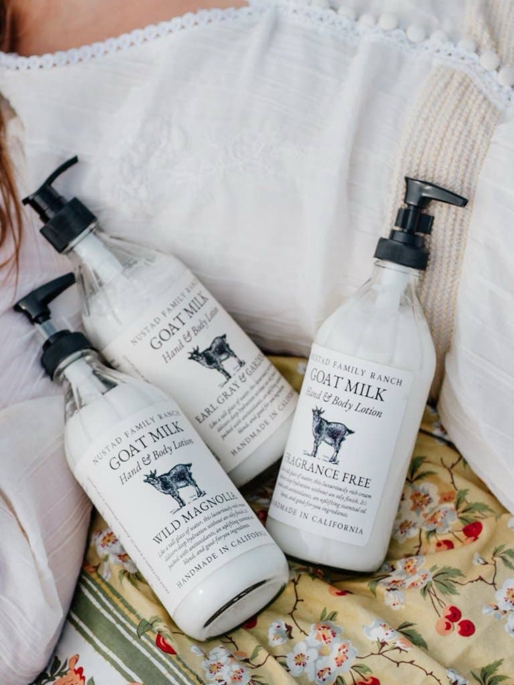 Nustad Ranch Grapefruit & Lilly Goat Milk Hand & Body Lotion 16oz